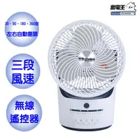 在飛比找松果購物優惠-【家電王】FUJITEK 富士電通 8吋360度 遙控循環扇