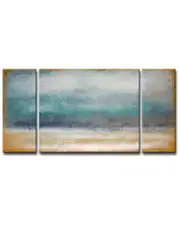 Ready2HangArt Tempest 3 Piece Wrapped Canvas Wall Art Set