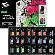 Mont Marte Signature Drawing Ink Colours 7 ml 24-Pieces Set