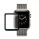 GLA Apple Watch Series 3/2/1 38mm全膠曲面滿版玻璃貼(黑)