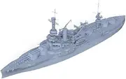 YYC350523-A 1/350 Military Model Kit USN Wyoming class 1927 Battleship BB-32