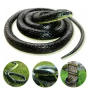 1/3x1.3M Rubber Snakes Realistic Trick Simulation Whimsy Fake Garden Pretend Toy