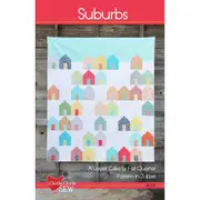 Suburbs Quilt Pattern by Cluck Cluck Sew Tracked Post Quilting Sewing