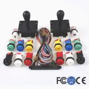 2P HAPP style Arcade JAMMA MAME kit Joystick & 8 HAPP style buttons