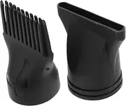 Hair Dryer Nozzles Pack Flat Comb Nozzle Set Salon Use Easy to Install