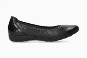Mephisto Women's Emilie Black Comet Classic Ballet Flat