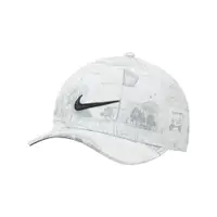 在飛比找PChome24h購物優惠-Nike 高爾夫帽 Golf Cap 男女款 黑白 印花 素