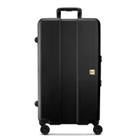 在飛比找momo購物網優惠-【OUMOS】30吋運動行李箱/胖胖箱 黑色(鋁框箱)