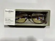 Men's Flat Top Blue Light Filtering Glasses - Goodfellow & Co Brown