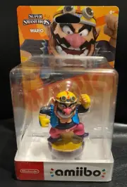 US Version Wario Amiibo Super Smash Bros. Nintendo Switch Ware USA Figure Wii U
