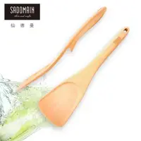 在飛比找森森購物網優惠-【仙德曼 SADOMAIN】 山毛櫸原木餐具不沾桌中華煎