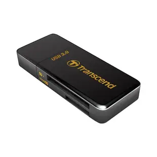 Transcend 創見 RDF5 USB3.0 記憶卡讀卡機 SD卡 Windows MAC 黑