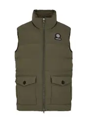 Sandbanks Explorer Quilted Shell Gilet - Khaki S