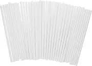 CIYODO 50pcs Disposable Paper Sticks for DIY Candy Making for Cotton Candy Lollipops and Cake Pops Sturdy Construction for Fun Events and Quick Preparation
