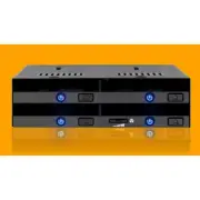 ICYDOCK 4x2.5inch SAS/SATA HDD/SSD Hot Swap Metal Mobile Rack, MB014SP-B R1