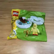 New Lego Spring Easter Chicken Skater Pod Polybag Set 853958