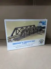 Bachmann - HO Scale - #46225 - Bridge N' Trestle Set - 17 Piece - NOS