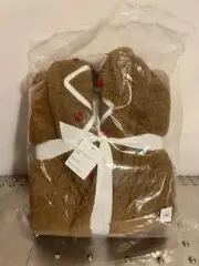 POTTERY BARN Gingerbread Robe - Womens Robe Size Medium - New With Tags - NWT