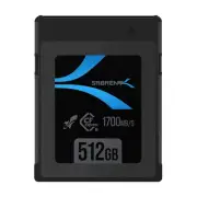 SABRENT CFexpress Type-B 512GB memory card, high speed transfer up to 1700 MB/s