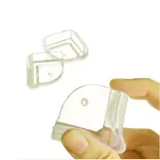4 Pcs Table Corner Guards Flexible Protectors Transparent Baby