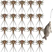 Lifelike Fly Baits For Di Maggio - Hand Tied Trout Nymphs, 20 Piece Assortment Kit | Premium Assembly Set For Bass And Salmon, Dry And Submerged