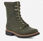 Teva Womens Rowena Lace Up Boot - Olive Green - Size 8 - NWT