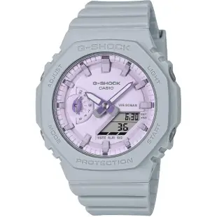 【CASIO 卡西歐】G-SHOCK 草本系列女錶-薰衣草紫(GMA-S2100NC-8A)