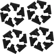 50pcs Storage Rack Tee Joint Valve Core Removal Valve Core Tool Valve Stem Puller Installer Tool Wheel Wrenches Installation Tool Tools Wheels Wrench Tire Stems Black Plastic