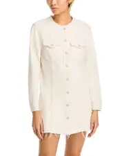 Re/Done The Riley Denim Mini Dress