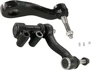 AngyMeck 2PC Front Left Right Steering Pitman & Idler Arm Suspension Kit for Chevy Silverado 2500/3500 HD 2011-2019 for GMC Sierra 2500/3500 HD 2011-2019 K400018 K440019 6.0L 6.6L