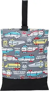 Moujonjon(ムージョンジョン) Moojeon B13695 Shoes Case, Bullet Train Pattern Shoe Case, G 99, Boys, Gray, 99