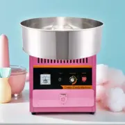 Commercial Cotton Candy Machine Pink 1000W Stainless Steel Home Party Use