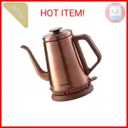 DmofwHi 1000W Gooseneck Electric Kettle (1.0L),100% Stainless Steel BPA Free Tea