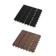 Marlow x10 Floor Tiles Plastic Decking Garden Indoor Outdoor Backyard Home Decor
