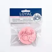 NEW Loyal Cookie Baby Boy Embosser Stamp By Spotlight