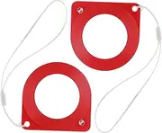 ETHZZLE 6 Pcs ECU Detection Coil Induction Vehicle Coils Car Ignition Bobina Auto Tool Security System Test Coil Auto Tools Tester Key Rings Heavy Duty Automotive Device Abs Red
