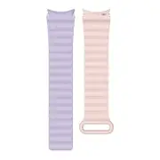 20mm Silicone Magnetic Watchband for Samsung Galaxy Watch 5/4-PurplePink