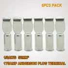 6 PCS Anderson Plug Contact Pin 1/0AWG Lug Terminal 50MM² for 175A AMP Connector