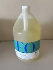 EO Shower Gel Body Wash Refill, 1 Gallon, Grapefruit and Mint, Organic Plant-...