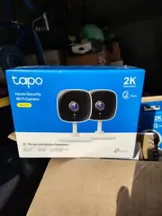 TP-Link Tapo 2K Security Camera Tapo C110 - 2 PACK - NEW - MFG SEALED BOX