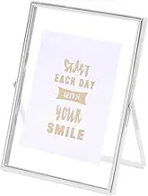 Floating Photo Frame,8 inch Metal Table Specimen Frames - Modern Home Decor for Living Room Bedroom Studio Bedside bookshelf