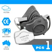 3M 3200 3701 Half Mask 2X Filters Kits Face Cover Face Mask Anti Dust PM2.5 AU