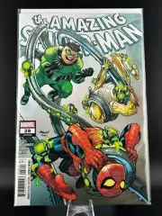 Amazing Spiderman #28 Ed McGuinness cover A Marvel Comic 1st Print 2023 Doc Ock