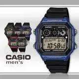在飛比找遠傳friDay購物優惠-CASIO 卡西歐 電子液晶 計時碼錶 防水100米 橡膠手