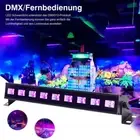 9 LED UV Light Bar UV Black Light Purple Lamp Bar KTV Bar Disco DMX Remoter