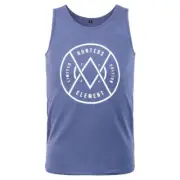 Hunters Element Twin Peaks Kids Singlet Blue 8