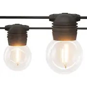 17m 34m Festoon Lights Outdoor Solar Fairy String Lights Christmas Party Decor