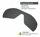 SmartVLT Polarized Replacement Lenses for-Oakley Offshoot - Stealth Black