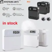 Relacart Mi2 2.4G Wireless Lavalier Microphon System for DSLR interview Vlog