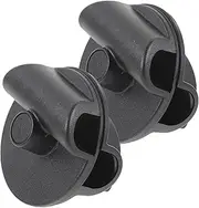 Kisangel 2Pcs Adjustable Microphone Mount Clips Rotatable Mic Holder for Stand Sturdy Mic Clamp for Stage Performance Angle Durable Design